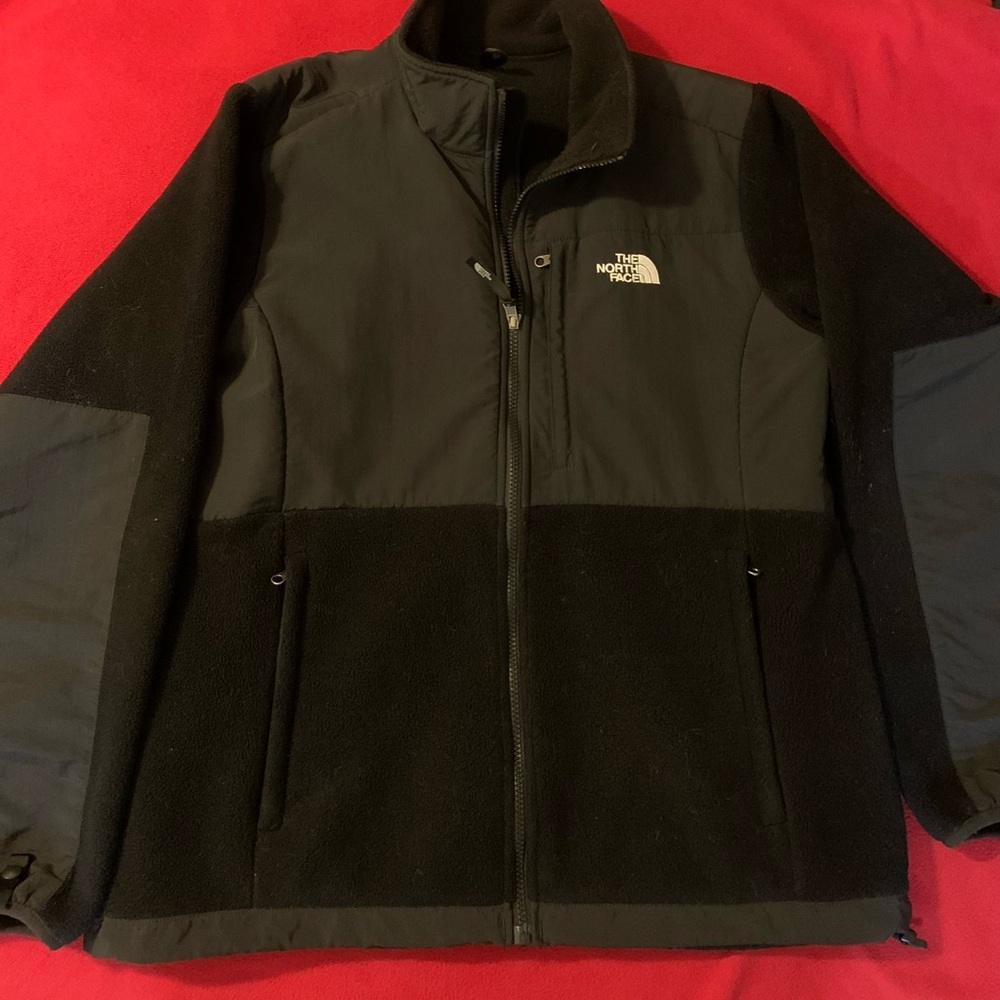 Black North Face Fleece Women XL